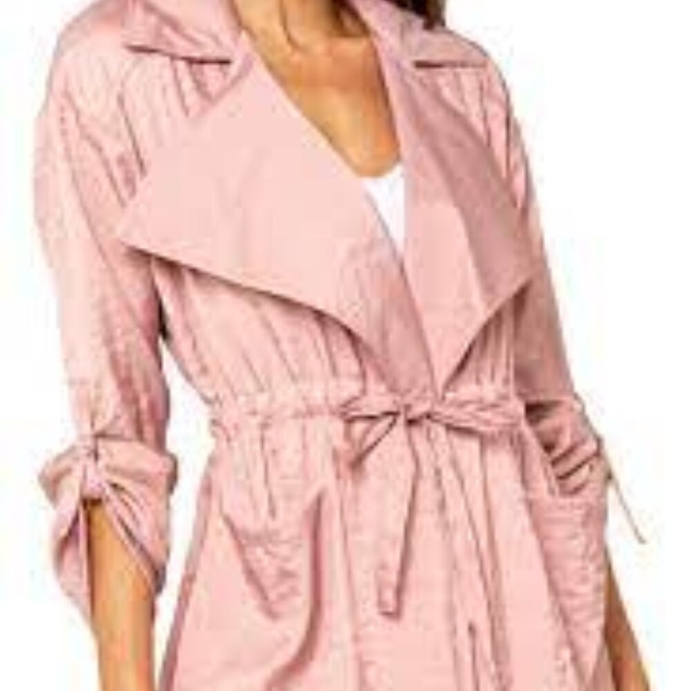 Love Token Allen Wide Collar Tie Waist Coat NWT - Sz M